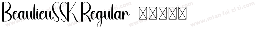 BeaulieuSSK Regular字体转换